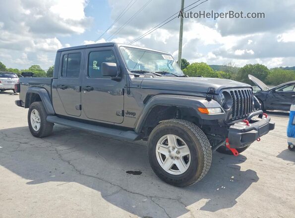 1C6HJTAG8LL216430 2020 JEEP GLADIATOR Gray Przód prawy
