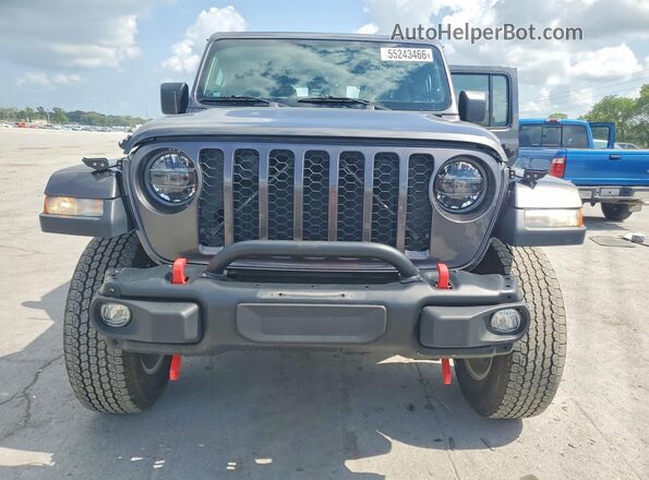 1C6HJTAG8LL216430 2020 JEEP GLADIATOR Gray Widok z przodu