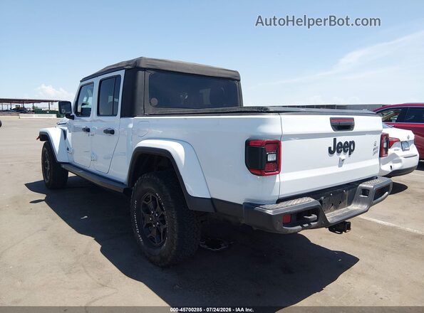 1C6HJTAG8ML514929 2021 JEEP GLADIATOR White Հետևի ձախ
