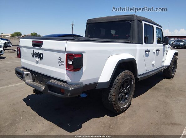 1C6HJTAG8ML514929 2021 JEEP GLADIATOR White Հետևի աջ