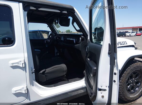 1C6HJTAG8ML514929 2021 JEEP GLADIATOR White Սալոնի դիմացի տեսք