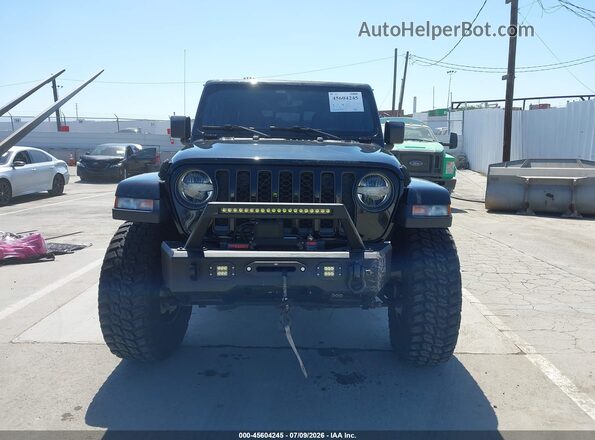 1C6HJTAG8ML533979 2021 JEEP GLADIATOR Black Widok zestawu wskaźników