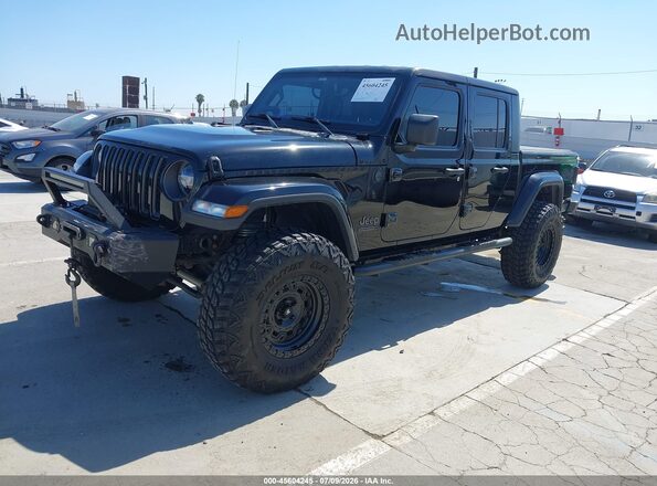 1C6HJTAG8ML533979 2021 JEEP GLADIATOR Black Przód lewy