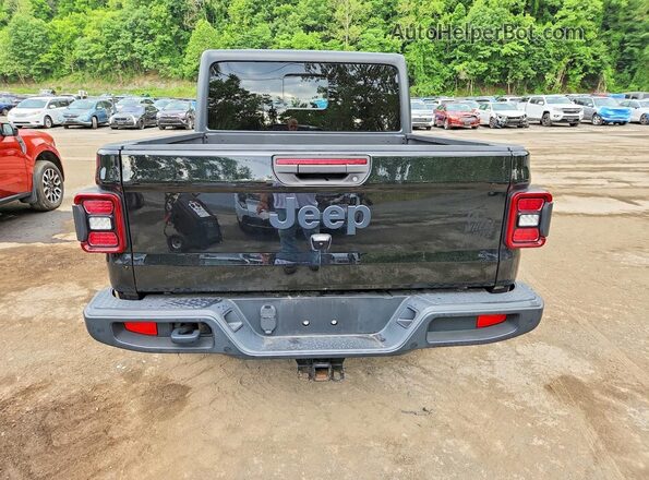 1C6HJTAG8ML560485 2021 JEEP GLADIATOR Черный Вид сзади