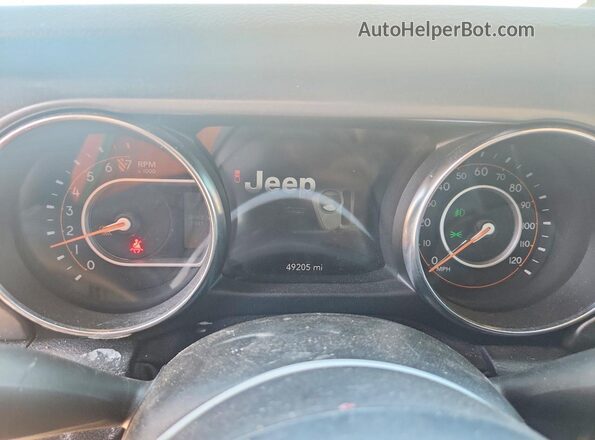 1C6HJTAG8ML568313 2021 JEEP GLADIATOR Gray Instrument cluster view