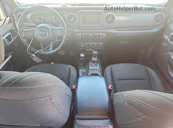 1C6HJTAG8ML568313 2021 JEEP GLADIATOR Gray Dashboard view