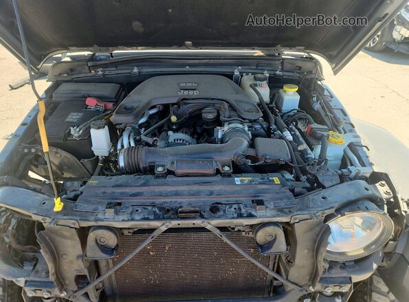 1C6HJTAG8ML568313 2021 JEEP GLADIATOR Gray Rear interior view