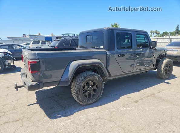 1C6HJTAG8ML568313 2021 JEEP GLADIATOR Gray Rear right