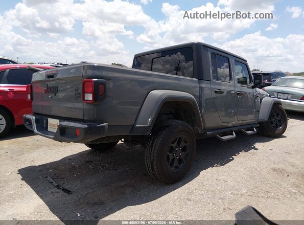 1C6HJTAG8ML592398 2021 JEEP GLADIATOR Gray უკანა მარჯვენა
