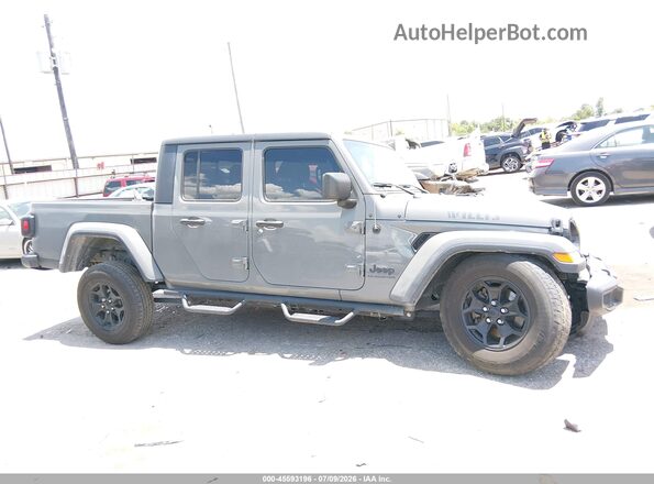 1C6HJTAG8ML592398 2021 JEEP GLADIATOR Gray სალონის 360-გრადუსიანი ხედი