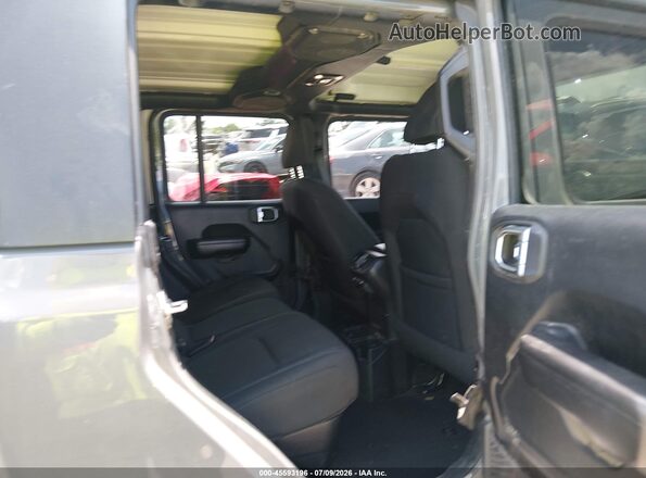 1C6HJTAG8ML592398 2021 JEEP GLADIATOR Gray VIN კოდის სტიკერის ხედი