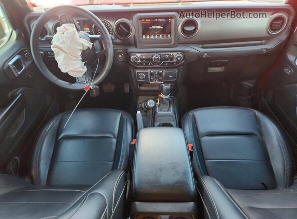 1C6HJTAG8NL106920 2022 JEEP GLADIATOR Burgundy წინა პანელის ხედი
