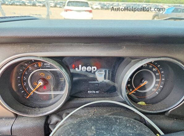 1C6HJTAG9LL124534 2020 JEEP GLADIATOR Черный Вид щитка приборов