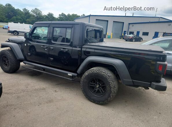 1C6HJTAG9LL124534 2020 JEEP GLADIATOR Черный Задняя левая четверть