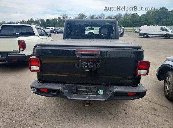 1C6HJTAG9LL124534 2020 JEEP GLADIATOR Черный Вид сзади