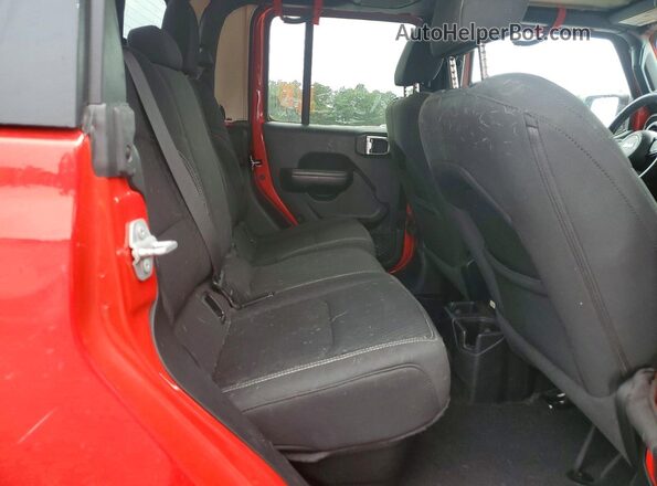 1C6HJTAG9ML514339 2021 JEEP GLADIATOR Red Հետևի նստատեղերի տեսք
