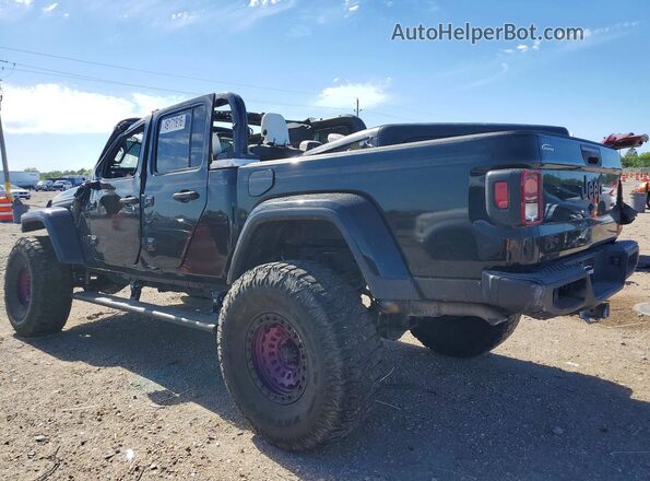 1C6HJTAG9ML623982 2021 JEEP GLADIATOR Черный Задняя левая четверть