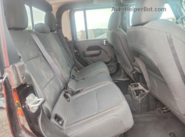 1C6HJTAG9RL127779 2024 JEEP GLADIATOR Black Rear seats view