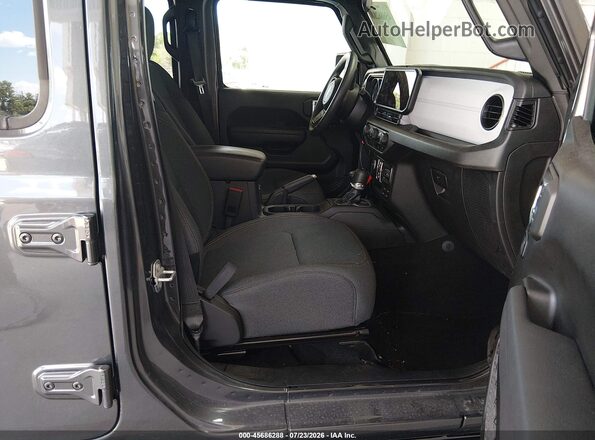 1C6HJTAG9RL131234 2024 JEEP GLADIATOR Gray Front interior view