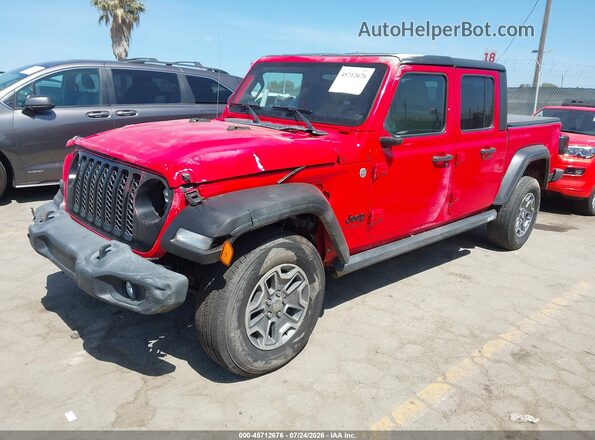 1C6HJTAGXLL108407 2020 JEEP GLADIATOR Red Front left