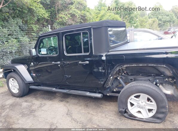 1C6HJTAGXLL126874 2020 JEEP GLADIATOR Black Панорамний вид салону 360°
