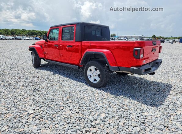 1C6HJTAGXPL535690 2023 JEEP GLADIATOR Red უკანა მარცხენა