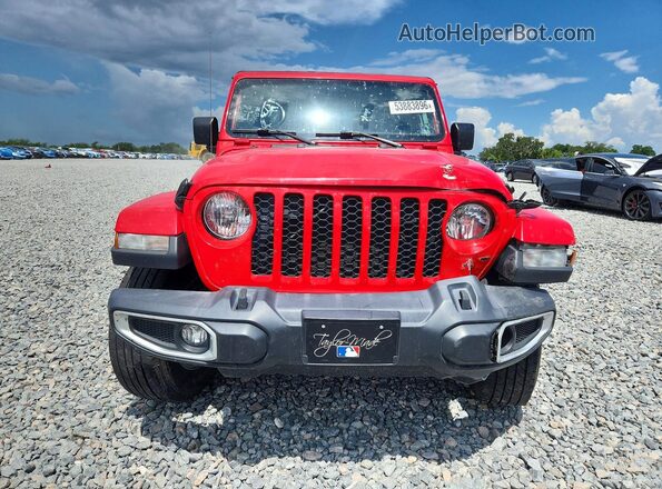 1C6HJTAGXPL535690 2023 JEEP GLADIATOR Red წინა ხედი