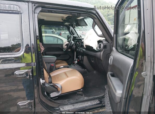 1C6HJTFG0LL149153 2020 JEEP GLADIATOR Black Вид салону спереду