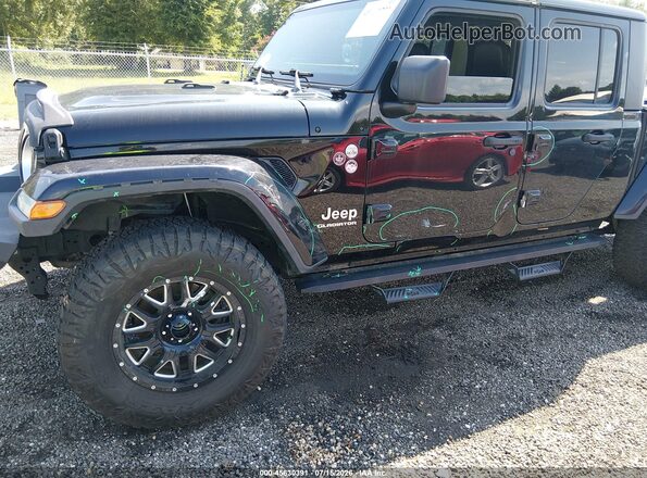 1C6HJTFG1LL170755 2020 JEEP GLADIATOR Black Widok z przodu