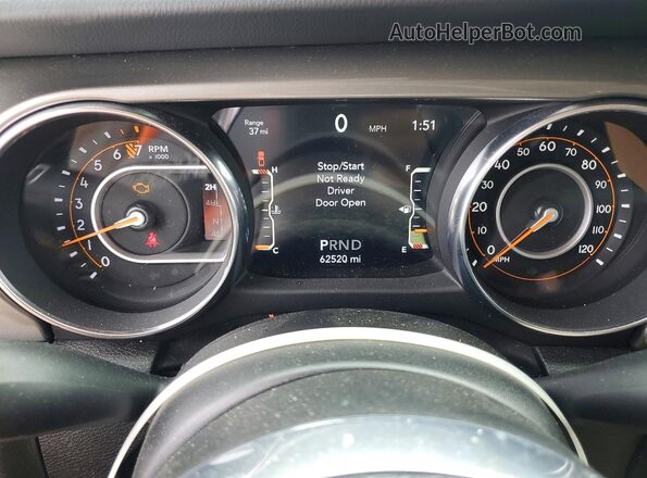 1C6HJTFG1PL564150 2023 JEEP GLADIATOR Gray Вид щитка приладів
