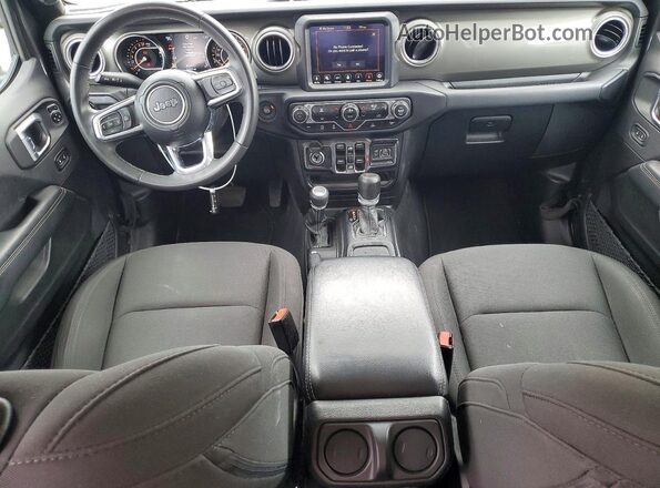 1C6HJTFG1PL564150 2023 JEEP GLADIATOR Gray Вид панелі приладів
