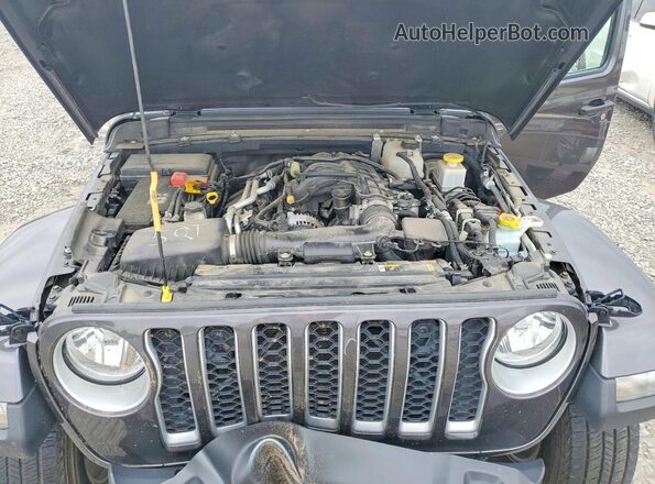 1C6HJTFG1PL564150 2023 JEEP GLADIATOR Gray Вид підкапотного простору
