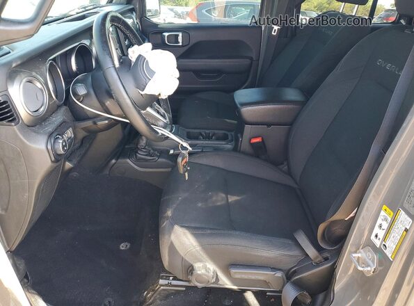 1C6HJTFG2LL146657 2020 JEEP GLADIATOR Gray Vista interior delantera