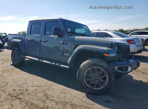 1C6HJTFG2LL146657 2020 JEEP GLADIATOR Gray Delantero derecho