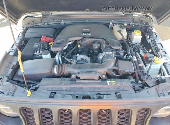 1C6HJTFG2LL146657 2020 JEEP GLADIATOR Gray Vista interior trasera