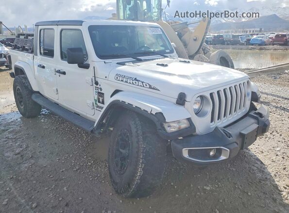 1C6HJTFG2ML506706 2021 JEEP GLADIATOR White Front right