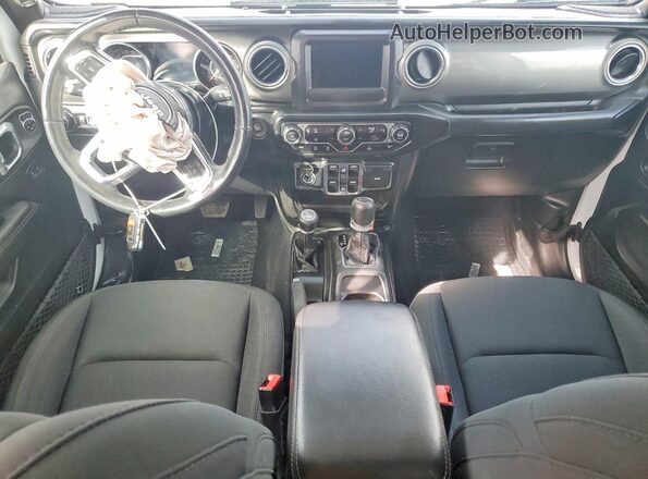 1C6HJTFG2ML506706 2021 JEEP GLADIATOR White Dashboard view