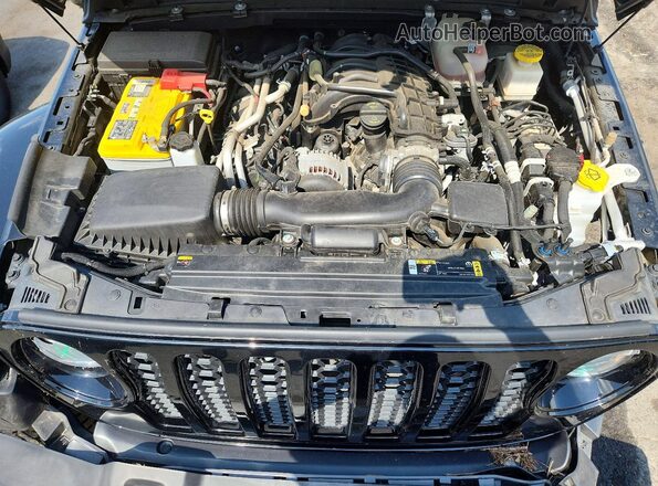 1C6HJTFG2NL160321 2022 JEEP GLADIATOR Черный Вид задней части салона