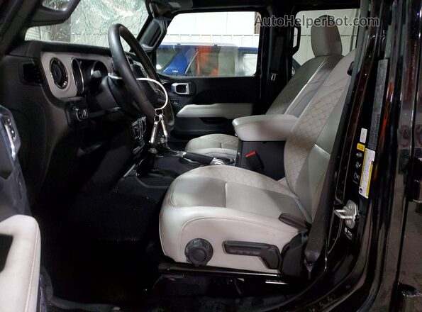 1C6HJTFG2PL501025 2023 JEEP GLADIATOR Black Front interior view