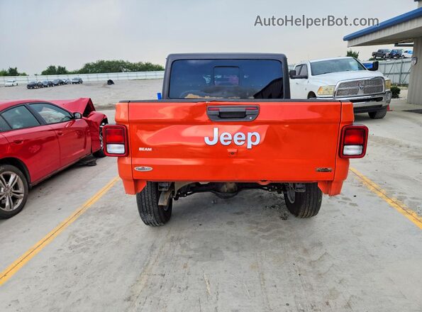 1C6HJTFG3LL172460 2020 JEEP GLADIATOR Orange Հետևի տեսք