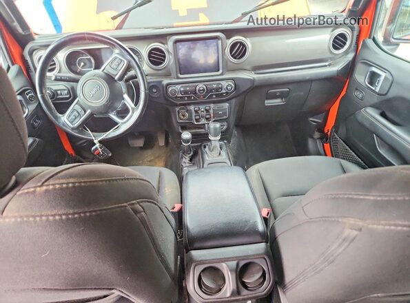 1C6HJTFG3LL172460 2020 JEEP GLADIATOR Orange Առջևի վահանակի տեսք
