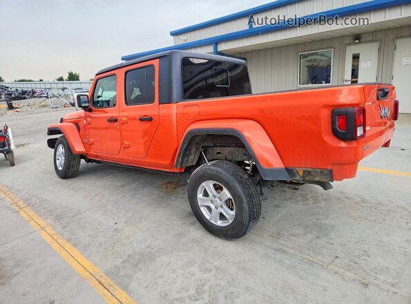 1C6HJTFG3LL172460 2020 JEEP GLADIATOR Orange Հետևի ձախ