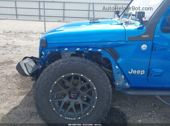 1C6HJTFG3ML530030 2021 JEEP GLADIATOR Blue Դիմացի տեսք
