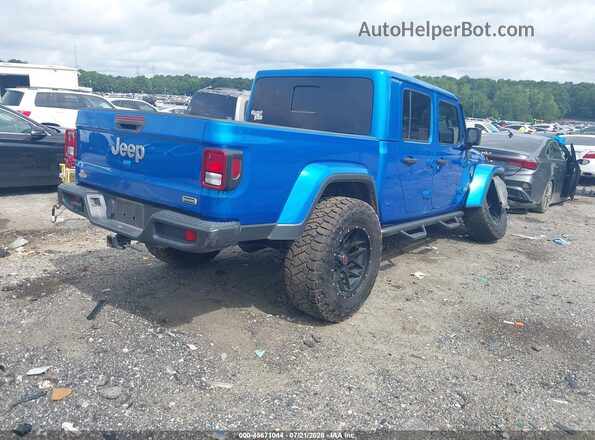 1C6HJTFG3ML530030 2021 JEEP GLADIATOR Blue Հետևի աջ