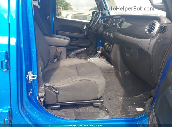 1C6HJTFG3ML530030 2021 JEEP GLADIATOR Blue Սալոնի դիմացի տեսք