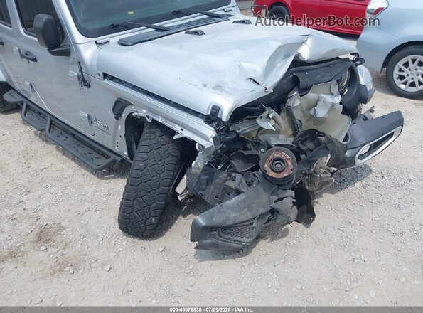 1C6HJTFG3PL531845 2023 JEEP GLADIATOR Silver Դիմացի տեսք