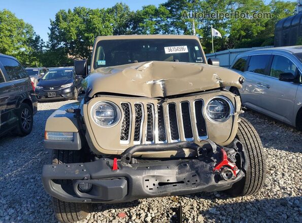 1C6HJTFG4LL203456 2020 JEEP GLADIATOR Tan Widok z przodu