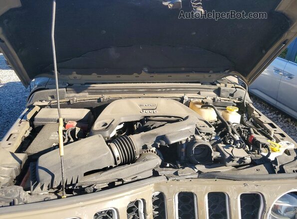 1C6HJTFG4LL203456 2020 JEEP GLADIATOR Tan Widok wnętrza z tyłu