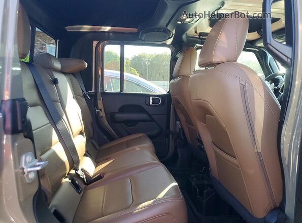 1C6HJTFG4LL203456 2020 JEEP GLADIATOR Tan Widok tylnych siedzeń