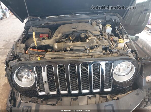 1C6HJTFG4ML500664 2021 JEEP GLADIATOR Black Вид ззаду